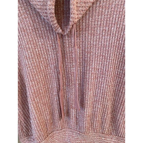 Saturday Sunday by Anthropologie Women’s S Ribbed Half-Zip Sweater Pink Knit - Picture 4 of 9